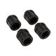 Corsair Hydro X Series XF fitting straight G1/4 inch BSPP to 13/10mm - 4 pack, black