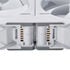 PHANTEKS NV7 - white + D30 PWM Reverse Airflow D-RGB fan, 3-pack - 120mm image number null