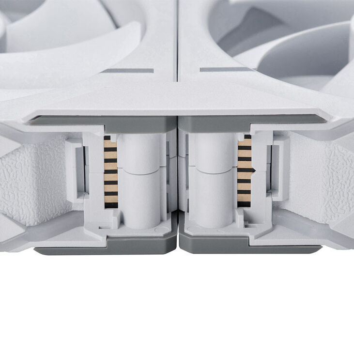 PHANTEKS NV7 - white + D30 PWM Reverse Airflow D-RGB fan, 3-pack - 120mm image number 7