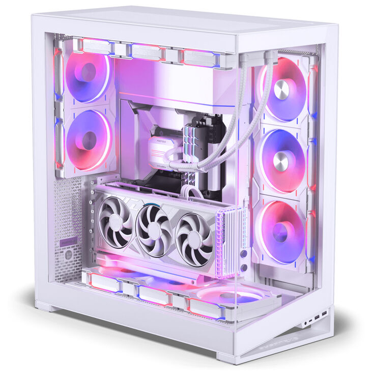 PHANTEKS NV9 MK2 PC-Gehäuse, Big-Tower, EATX, DRGB, Tempered Glass - weiß image number 2