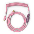 Glorious Coiled Cable Prism Pink, USB-C auf USB-A Spiralkabel - 1,37m, pink image number null