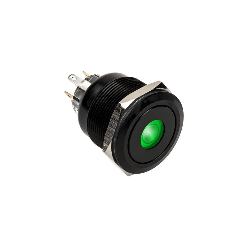 DimasTech Vandalismustaster 25mm, Blackline Dot - RGB MODT-107