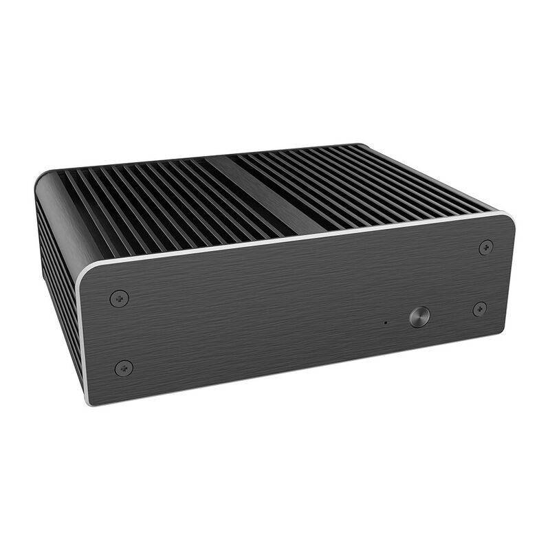 Akasa Machina N Fanless Gehäuse (für NVIDIA Jetson Xavier und Nano) - schwarz, aluminium