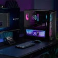 CORSAIR FRAME 4000D LCD RS PC-Geh&auml;use, Midi-Tower, ATX, ARGB, Tempered Glass - schwarz image number null