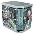 HYTE Y70 Firefly Japan Edition PC Case, Mid-Tower, E-ATX Tempered Glass - Silver image number null