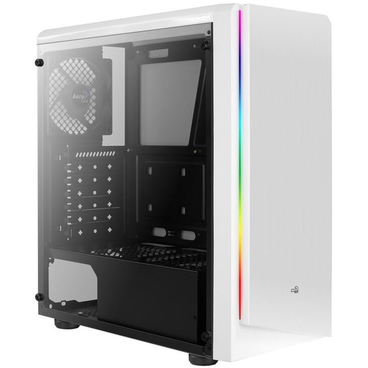 Aerocool Rift White Mid Tower - White Window image number 7