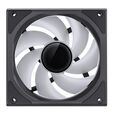 Jonsbo ZK-120B RGB PWM Fan, 120mm, 3-Pack - black image number null