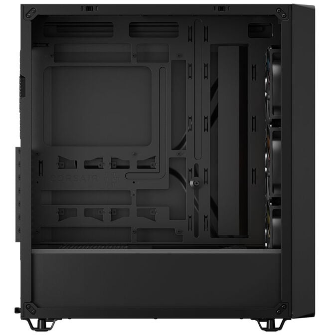 Corsair 3200D RS ARGB PC Case, Mid-Tower, ATX, Tempered Glass - Black image number 4