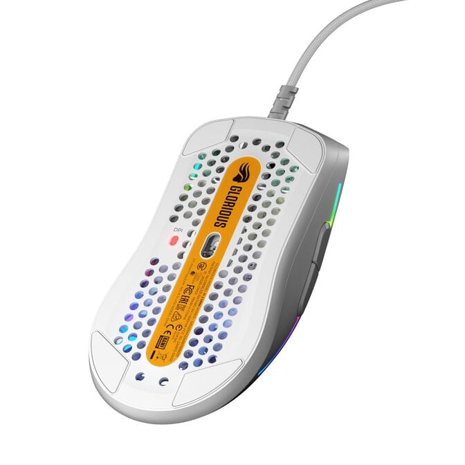 Glorious Model O 2 Mini Gaming Maus, RGB - wei&szlig; image number 3