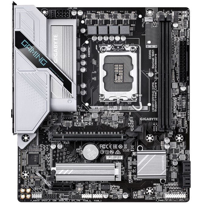 GIGABYTE H810M Gaming WiFi 6 Motherboard, Socket LGA 1851, Intel H810, Micro-ATX, DDR5 image number 2