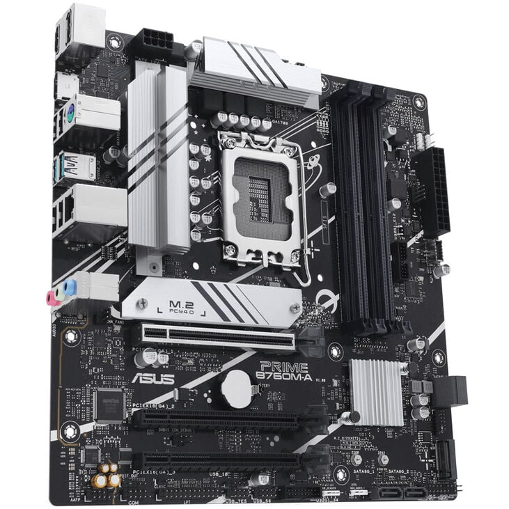 ASUS Prime B760M-A-CSM, Intel B760 Mainboard, Sockel 1700, DDR5 image number 4