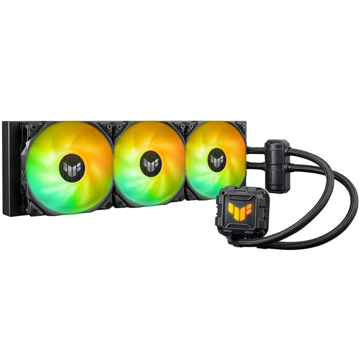 ASUS TUF GAMING LC II 360 ARGB AIO Cooler - black image number 1