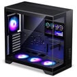 Phanteks XT V5 LCD PC Case, Mid-Tower, ATX, 7-Inch LCD, Tempered Glass - Black image number null