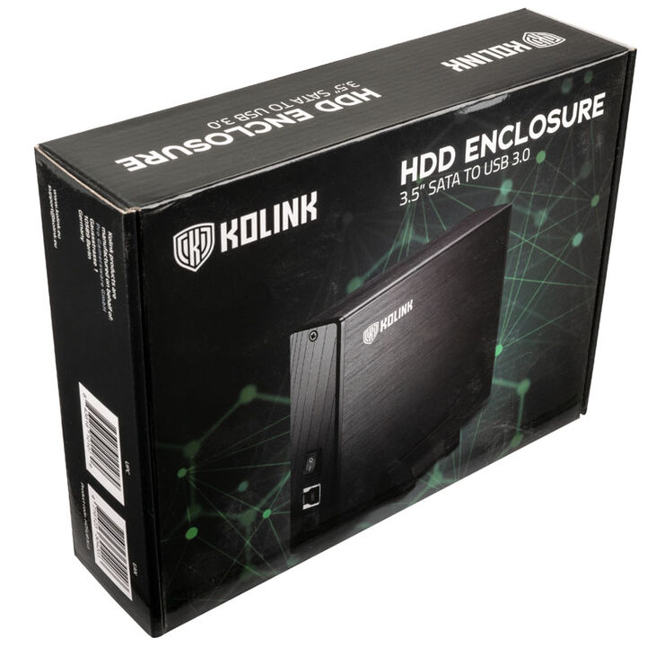 Kolink 3,5 Zoll USB 3.0 externes Gehäuse - schwarz image number 8