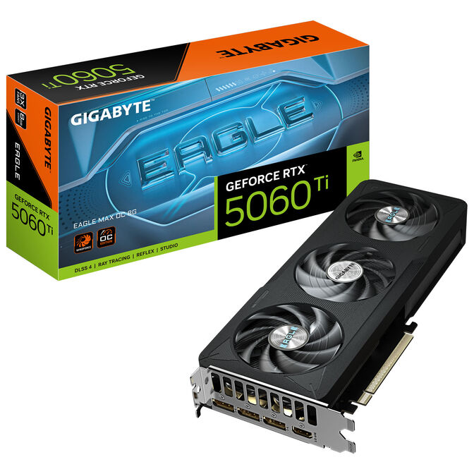 GIGABYTE GeForce RTX 5060 Ti Eagle MAX OC 8G, 8192 MB GDDR7 image number 0