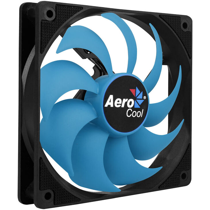 Aerocool Motion 12 Plus Lüfter, 120 mm - schwarz/blau image number 0