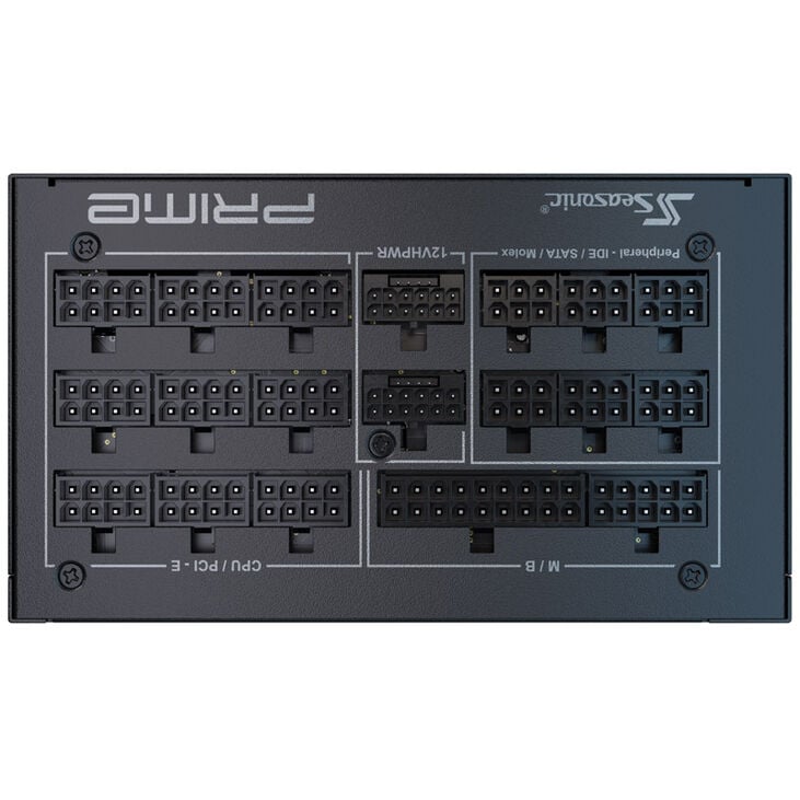 Seasonic Prime TX-1600, 80 PLUS Titanium power supply, modular, ATX 3.1, PCIe 5.1 - 1600 Watt image number 7