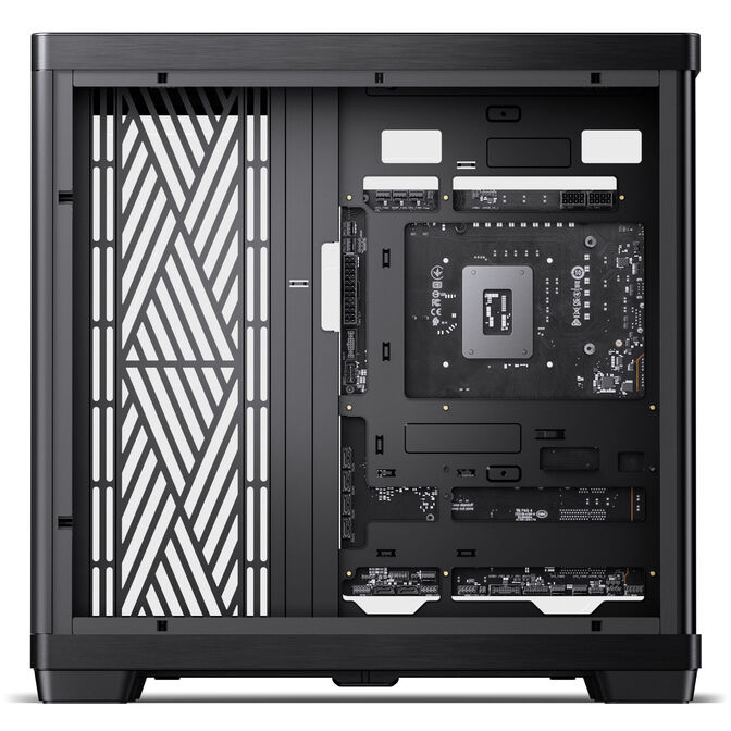 Jonsbo TK-4 Geh&auml;use, Midi-Tower, ATX, Tempered Glass - schwarz image number 12