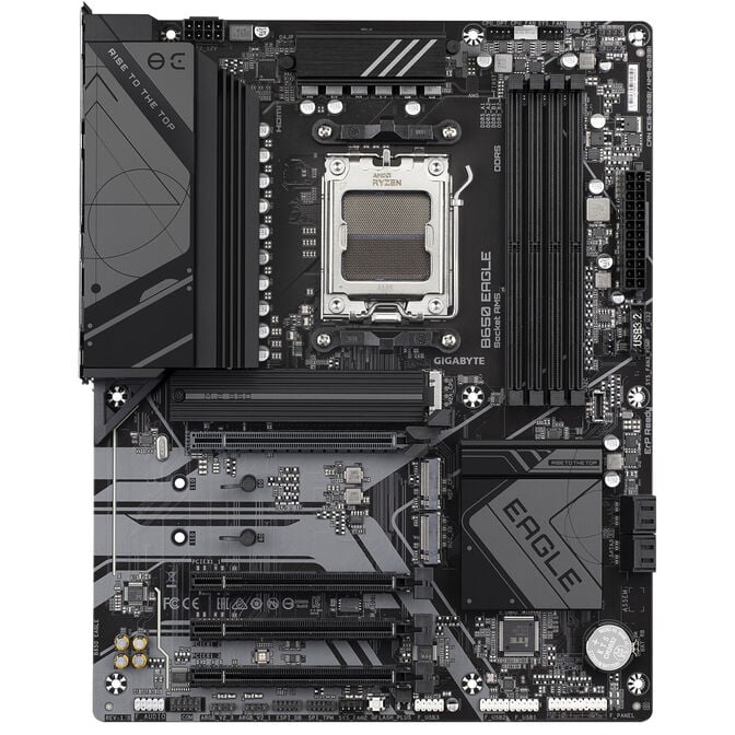 GIGABYTE B650 Eagle Mainboard, Sockel AM5, AMD B650, ATX, DDR5 image number 2