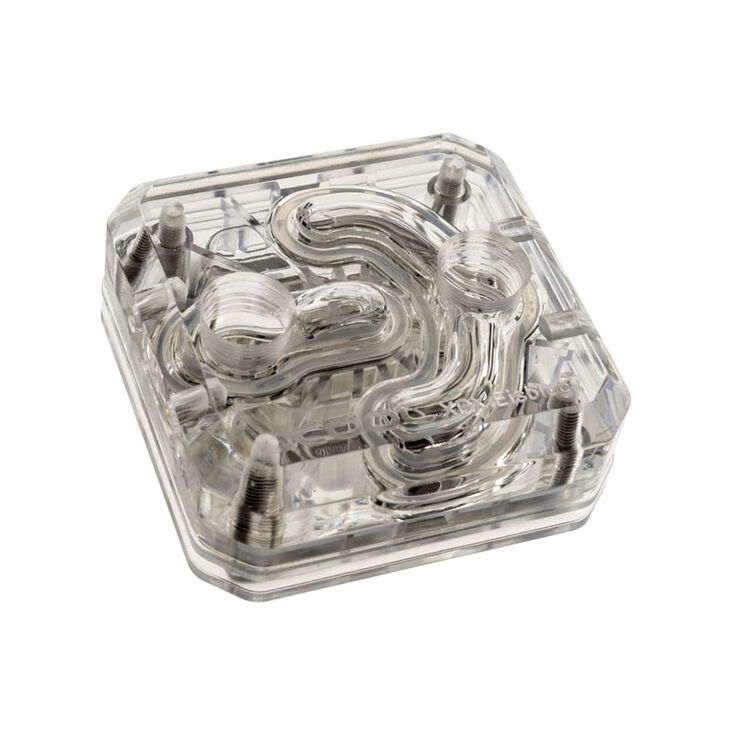 Alphacool Eisblock XPX CPU-Kühler für Intel und AMD - poliert, transparent image number 0