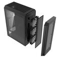 ADATA XPG Valor Air Plus PC Case, Mid-Tower, ATX, Tempered Glass - Black image number null
