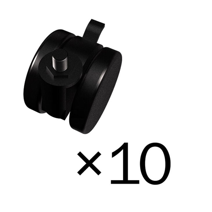Next Level Racing Castor Wheels - lockable image number 1