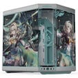 HYTE Y70 Firefly Japan Edition PC Case, Mid-Tower, E-ATX Tempered Glass - Silver image number null