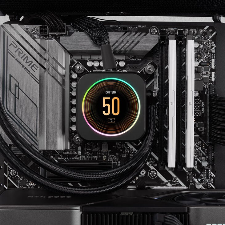 Corsair Vengeance DDR5-5200 RAM, CL40, XMP - 32 GB Dual-Kit, weiß image number 5