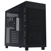 ASUS Prime AP303 PC-Geh&auml;use, Midi-Tower, ATX, Tempered Glass - schwarz