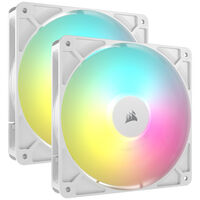 Corsair RS ARGB PWM L&uuml;fter - 2er Pack, 140 mm, wei&szlig;
