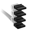 Corsair Cable Set, Type 4, DC Cable Pro Kit, individually sleeved - white image number null