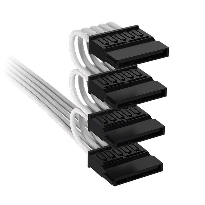 Corsair Cable Set, Type 4, DC Cable Pro Kit, individually sleeved - white image number 11