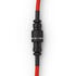 Glorious Coiled Cable Crimson Red, USB-C to USB-A, 1.37m - red/black image number null