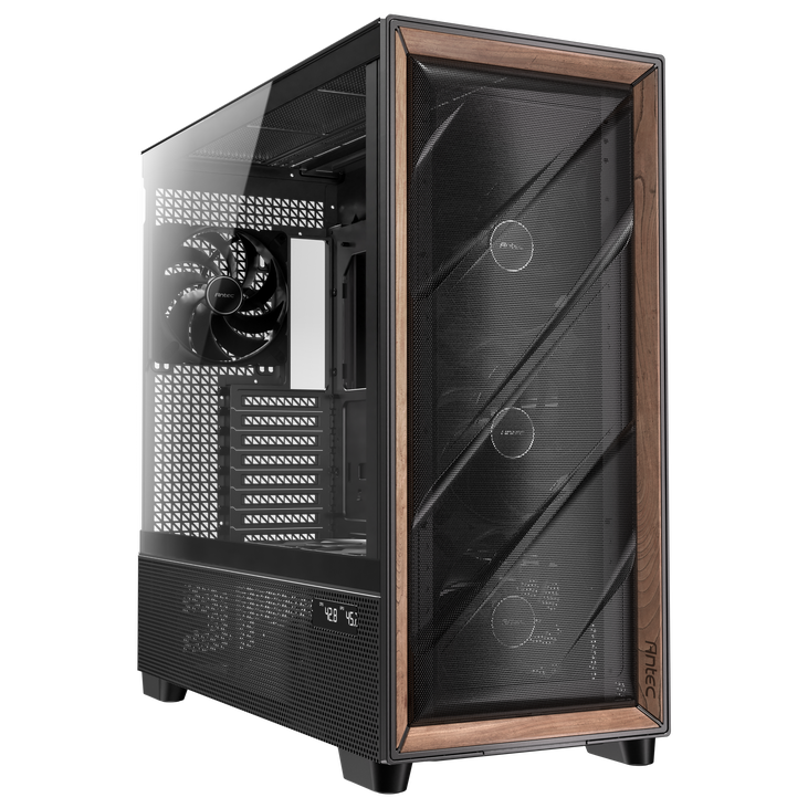 Antec Flux Pro PC case, full tower, E-ATX, tempered glass – black image number 0