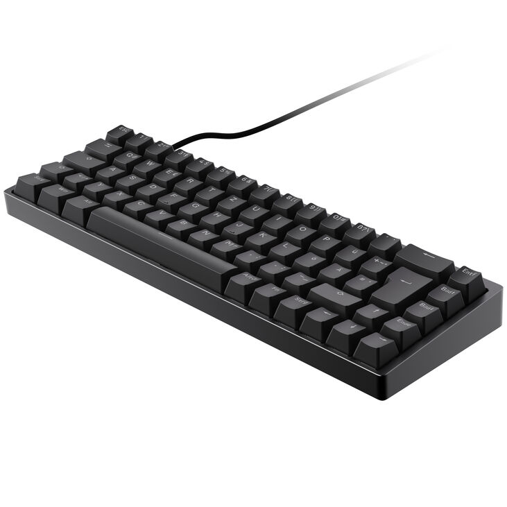 Endgame Gear KB65HE 8k Gaming Keyboard, Hall Effect, 8000Hz, 65%, RGB - Raesha Silent, ISO (German), Black image number 0