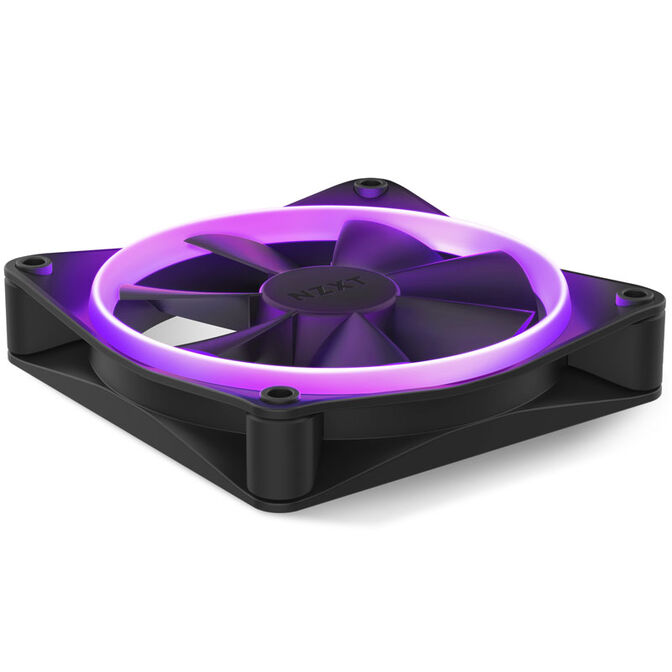 NZXT F120 PWM fan, black image number 3