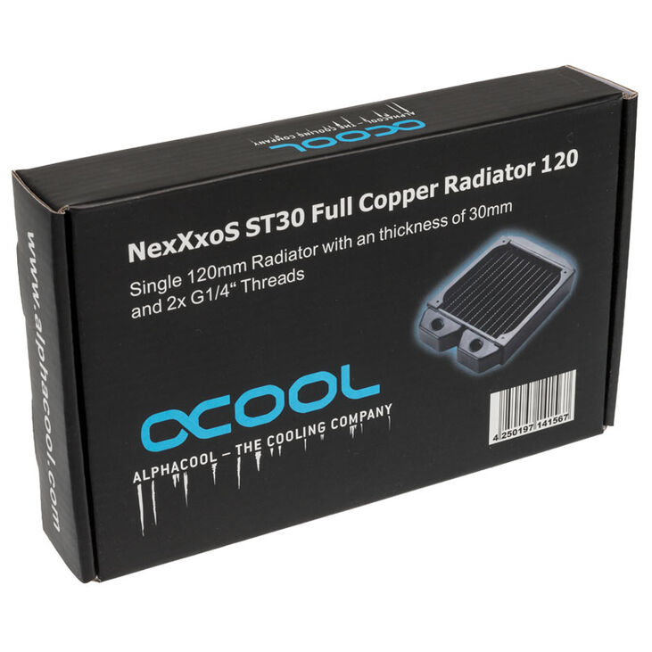 Alphacool NexXxoS ST30 Full Copper 120mm Radiator image number 5