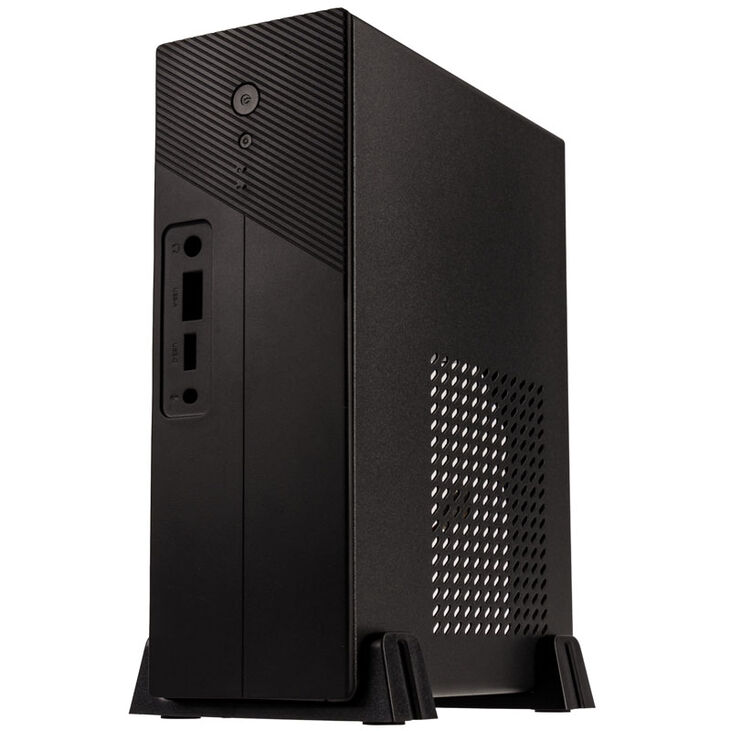 Akasa Cypher ST V2 Mini-STX Case, OEM - black image number 4