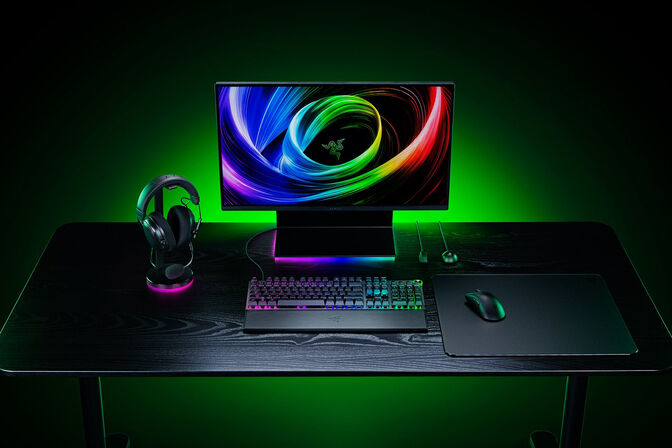 Razer Huntsman V3 Pro 8KHz Gaming-Tastatur, Razer Analog Optical Gen 2 - ISO (DE), schwarz image number 5