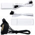 Lian Li UNI FAN TL Wireless LCD Lüfter, ARGB, PWM, 3er-Pack inkl. Controller - Reverse Blade, 120 mm, weiß image number null