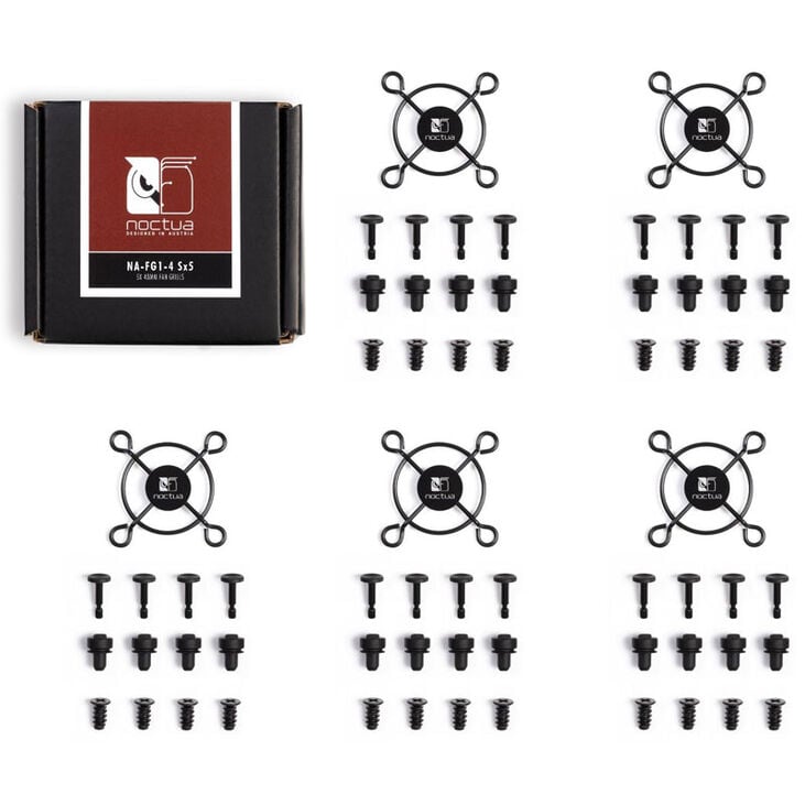 Noctua NA-FG1-4 Sx5 Lüftergitter, 40 mm - schwarz image number 0