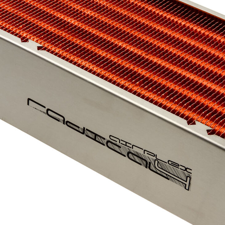 aqua computer airplex radical 4/420mm - Kupfer image number 2