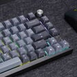 Corsair K65 Plus Wireless TKL Gaming Tastatur, TKL (75%), Corsair MLX Fusion &ndash; schwarz, ISO (DE) image number null
