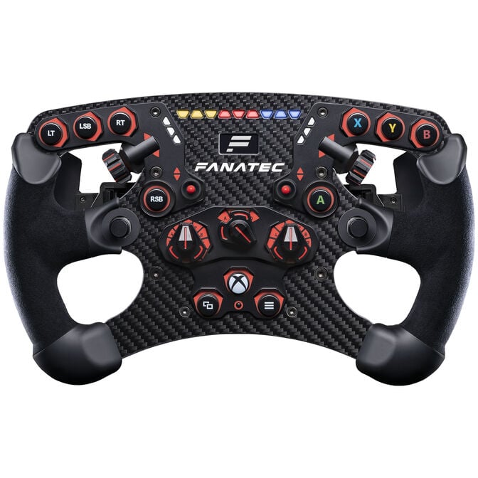 Fanatec ClubSport Steering Wheel Formula V2.5 X + CSL DD QR2 Wheelbase (8Nm) & ClubSport Pedals V3 image number 1