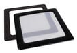DEMCiflex Staubfilter 80mm, quadratisch - schwarz/wei&szlig; image number null