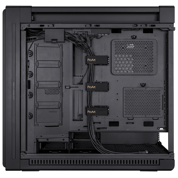 ASUS ProArt PA602 Full Tower, Tempered Glass - black image number 7