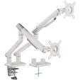 Alterzone Arm Duo Aluminium Monitor Mount - white image number null