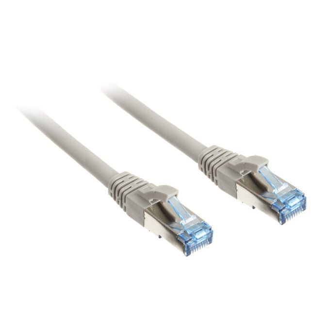 InLine Patchkabel Cat.6A, S/FTP (PiMf), 500MHz, grau - 5m image number 0