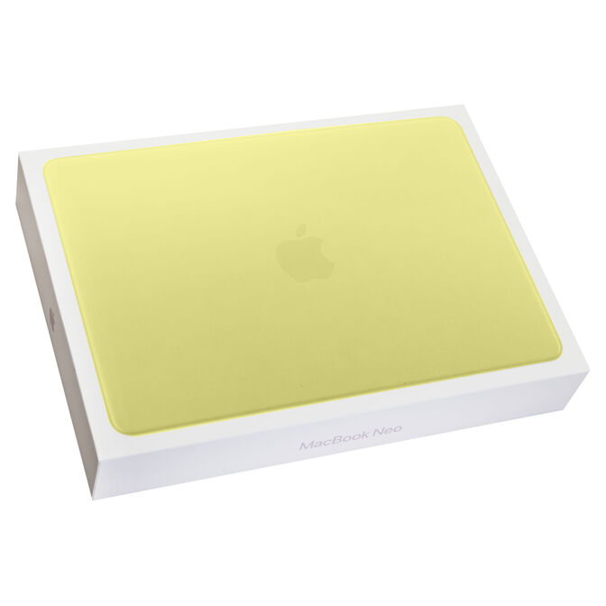 Apple MacBook Neo, 13 inch, Apple A18 Pro, 8GB RAM, 256GB SSD - yellow image number 0