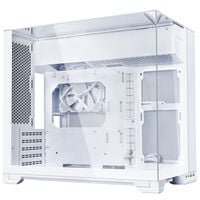 Lian Li O11 Vision-M PC-Geh&auml;use, Micro-ATX, Tempered Glass - wei&szlig;